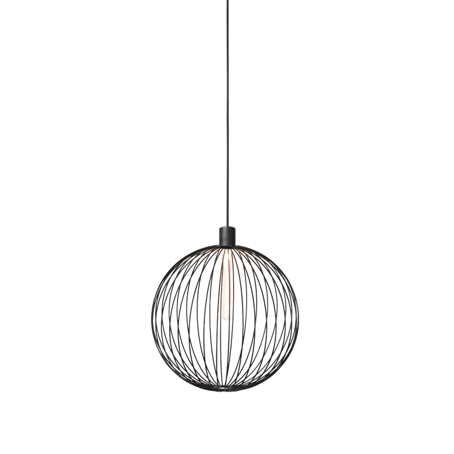 Wever Ducre WIRO 5.0 GLOBE sospensione - D.452mm H.515mm - nero