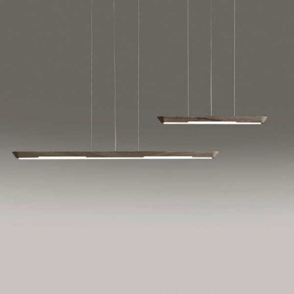 Penta WOODY sospensione piccola - legno rovere grigio