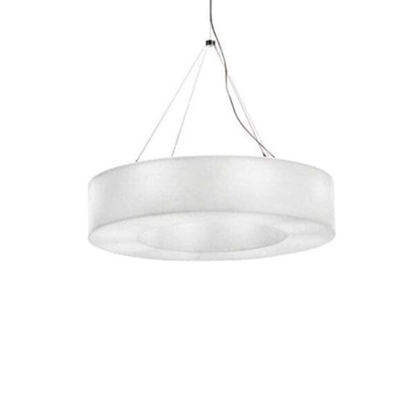 Modoluce ATOLLO sospensione outdoor D.70cm cavo acciaio 1 – bianco