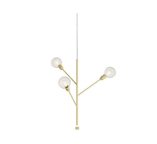 Modoluce BAOBAB sospensione 3 bracci – bianco