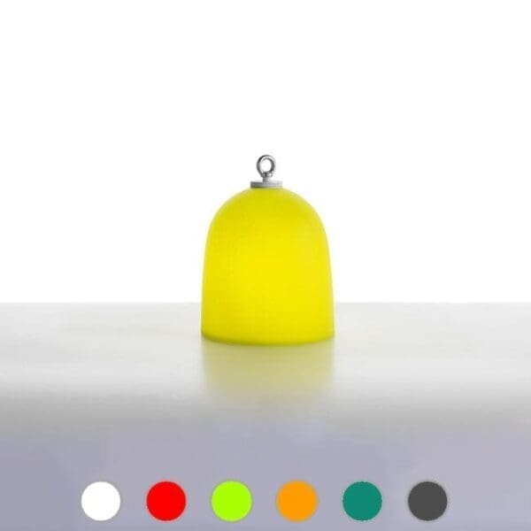 Modoluce CAMPANONE outdoor appoggio ricaricabile D.51cm – lime