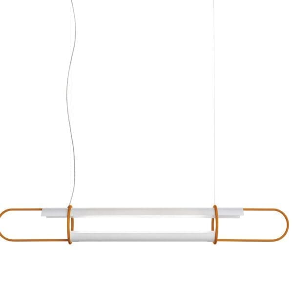 Modoluce CLIP sospensione L.170cm DIMMER – caramello