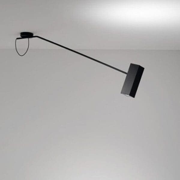 Modoluce DEJAVU' soffitto con cavo L.165cm – nero