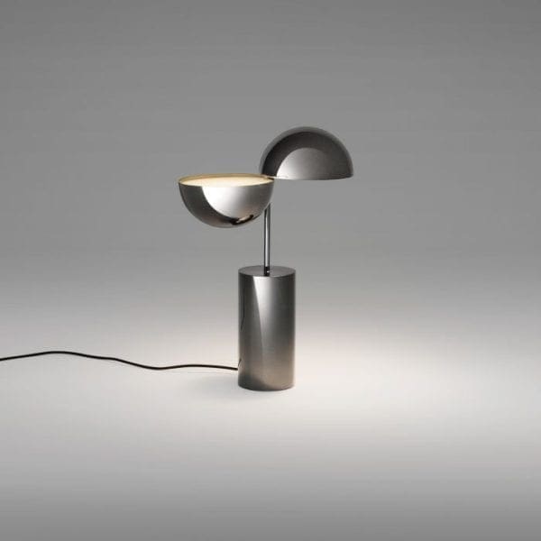 Penta ELISABETH tavolo piccola - cromo nero lucido