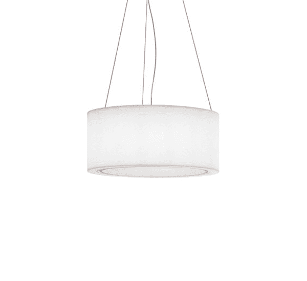 Modoluce ATOLLO sospensione D.150cm cavo acciaio 4 – bianco