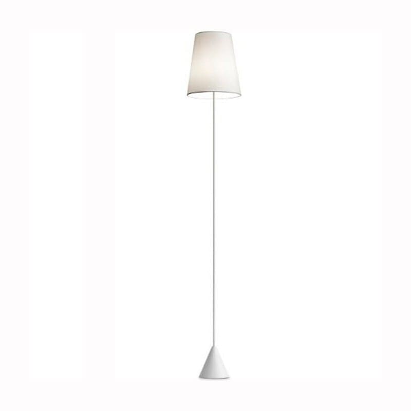 Modoluce LUCILLA terra media – D.24cm H.150cm – bianco cotone bianco