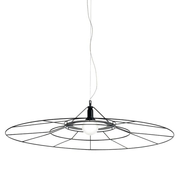 Modoluce MOOD DESNUDA sospensione mega D.150cm – metallo nero opaco