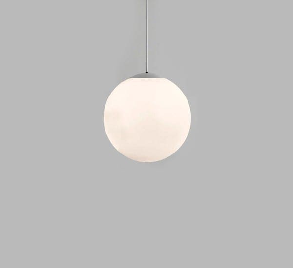 Modoluce MULTIBALL sospensione D.45cm H.126cm – bianco con diffusore in PMMA