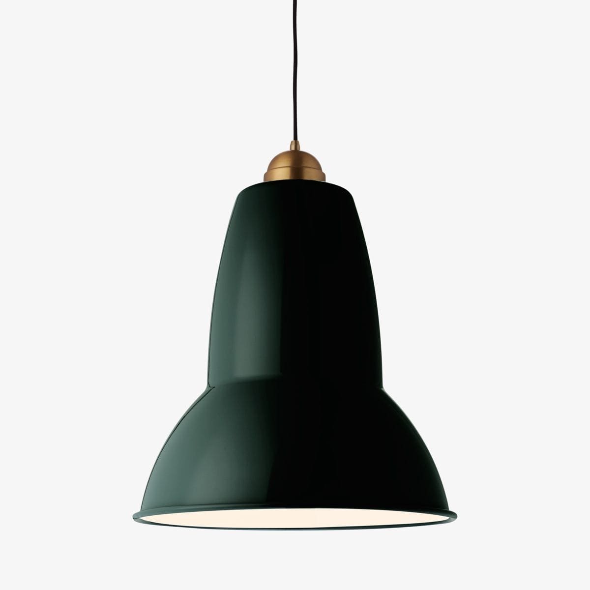 Anglepoise ORIGINAL 1227 GIANT OTTONE sospensione - verde scuro