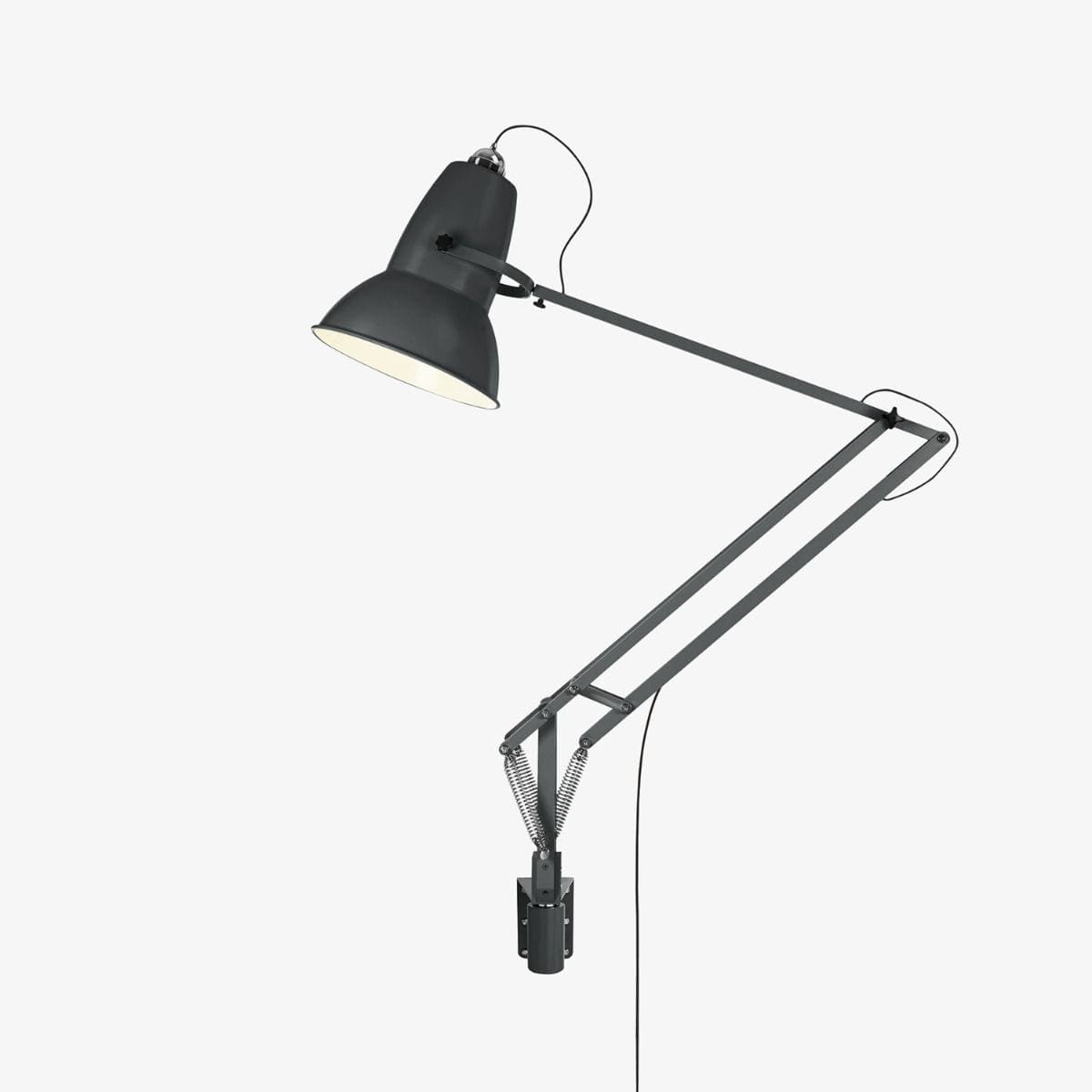 Anglepoise ORIGINAL 1227 GIANT con supporto parete - grigio