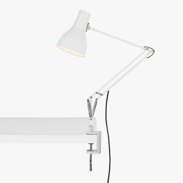 Anglepoise TYPE 75 scrivania con morsetto - bianco