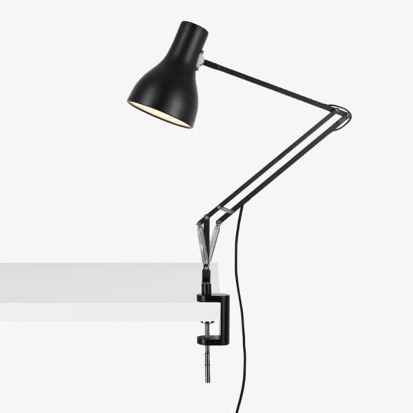 Anglepoise TYPE 75 scrivania con morsetto - nero