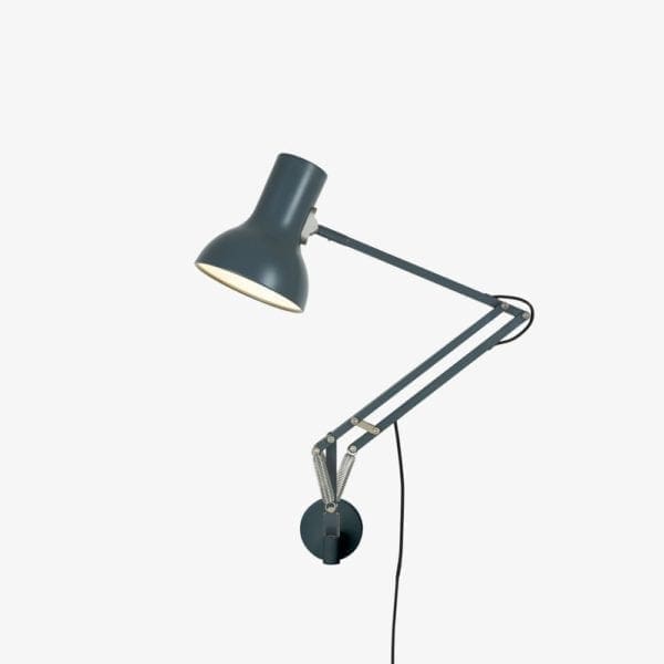 Anglepoise TYPE 75 MINI scrivania con supporto parete - grigio
