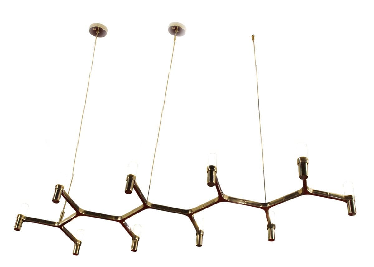 Nemo CROWN PLANA LINEA sospensione – placato oro