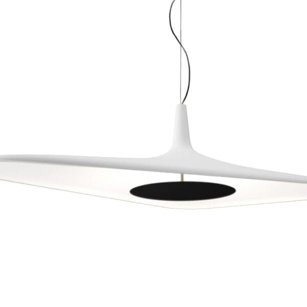 Luceplan SOLEIL NOIR D89 sospensione – bianco
