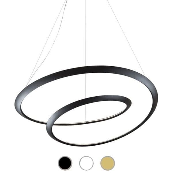 Nemo KEPLER MINOR downlight sospensione 2700K – nero