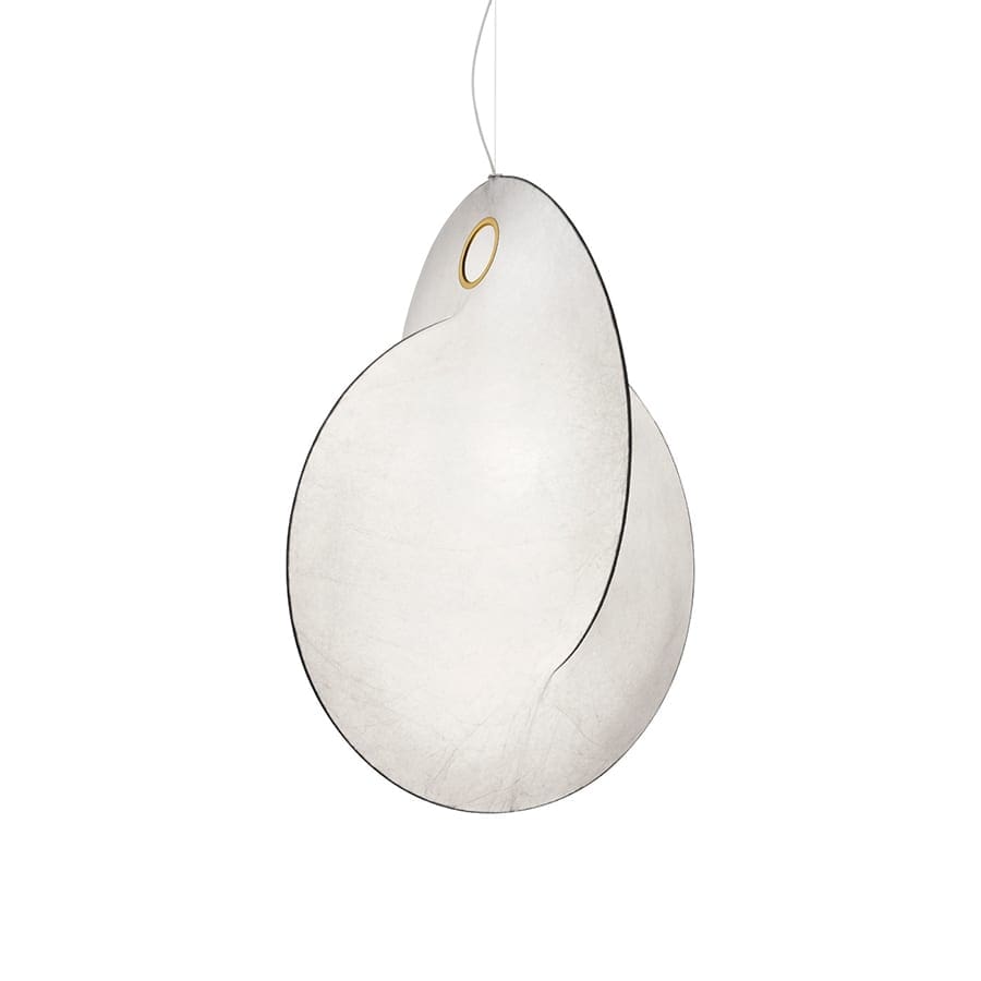 Flos OVERLAP S2 sospensione 3000K – bianco