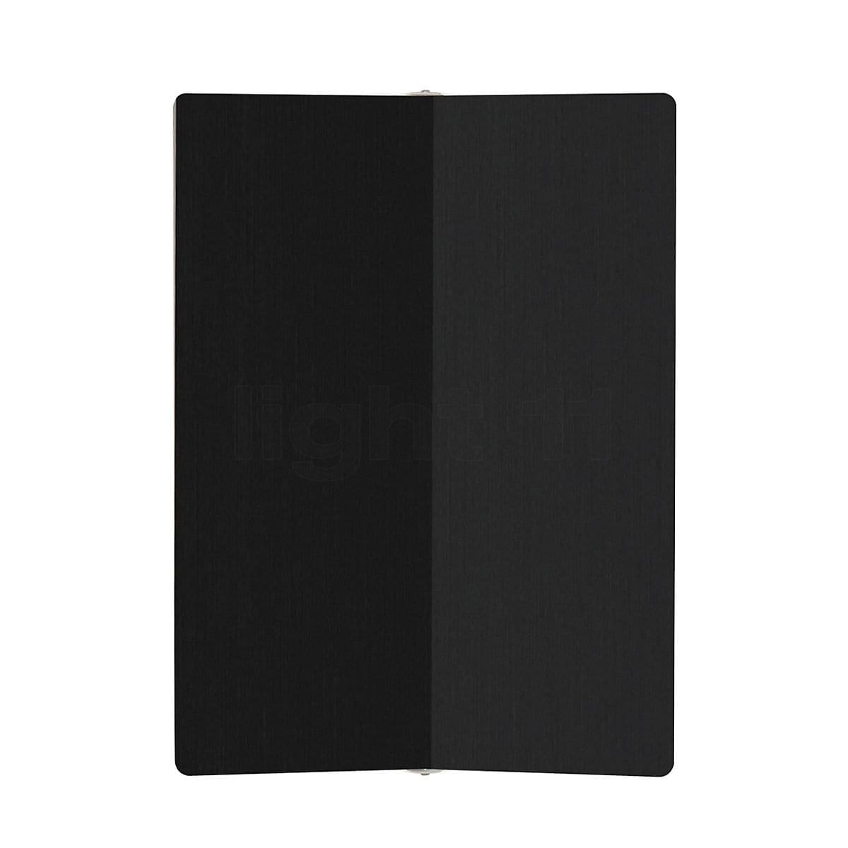 Nemo APPLIQUE À VOLET PIVOTANT DOUBLE LED parete – nero