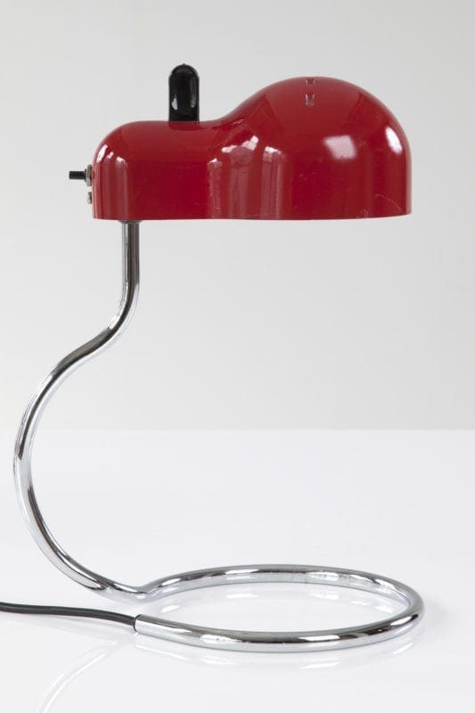 Stilnovo MINITOPO tavolo – rosso bianco