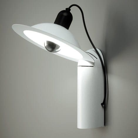 Stilnovo LAMPIATTA tavolo/parete – bianco