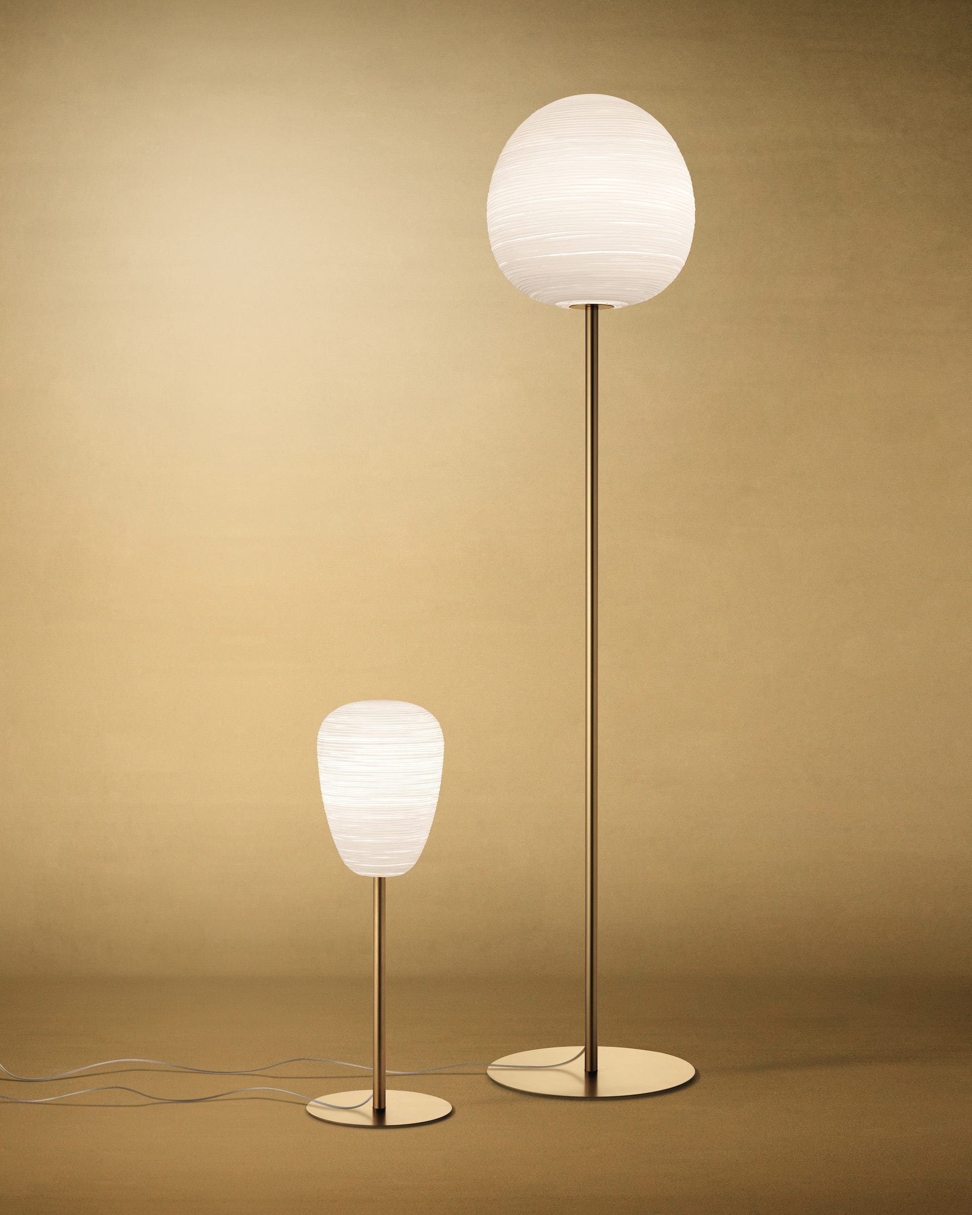 Foscarini Rituals Xl Terra – Oro/Bianco