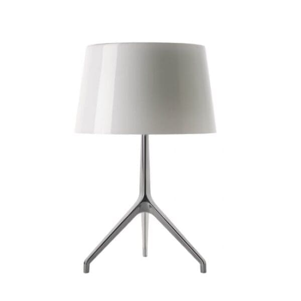 Foscarini Lumiere Xxl Tavolo – Cromo Nero/Grigio