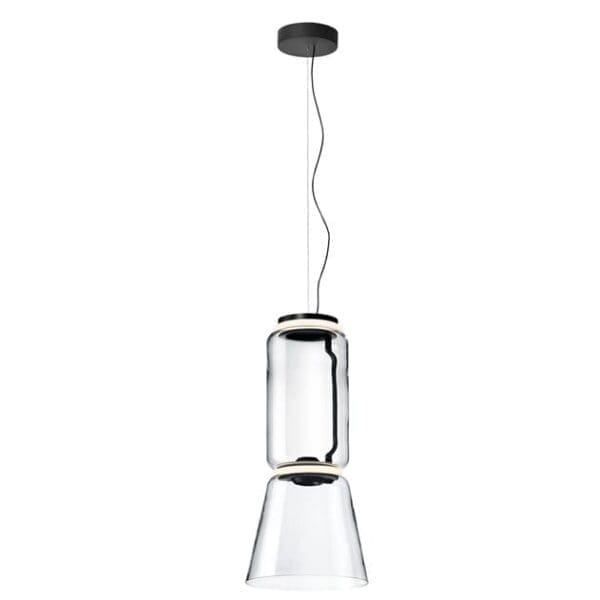 Flos NOCTAMBULE SUSPENSION S1 CYLINDER E CONE – nero
