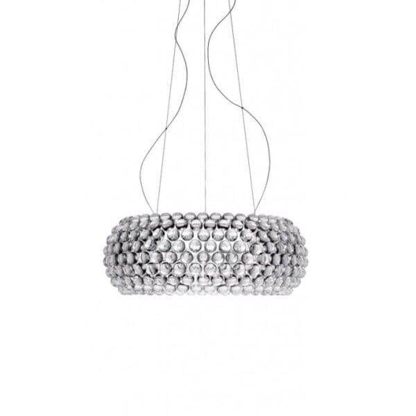 Foscarini Caboche Media Led Dimmer Sospensione – Trasparente