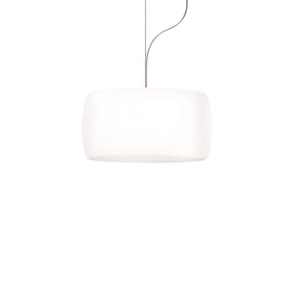 Nemo SIRIUS sospensione – nickel e vetro bianco