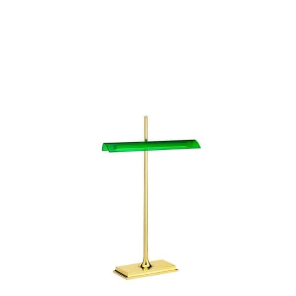 Flos GOLDMAN tavolo – ottone/verde
