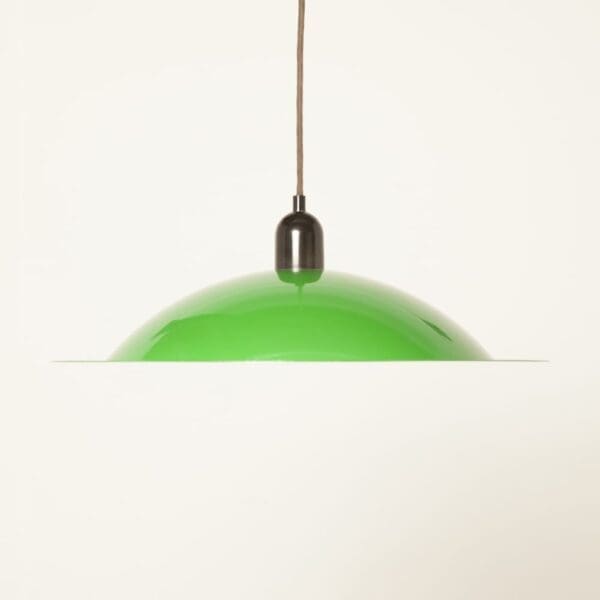 Stilnovo LAMPIATTA sospensione – bianco verde