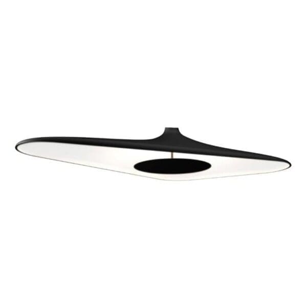 Luceplan SOLEIL NOIR D89 soffitto – bianco nero
