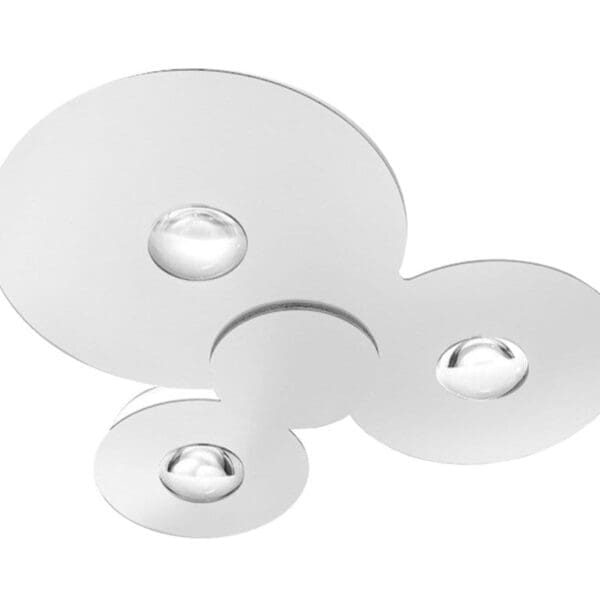 Lodes BUGIA TRIPLE 3000K soffitto – bianco lucido