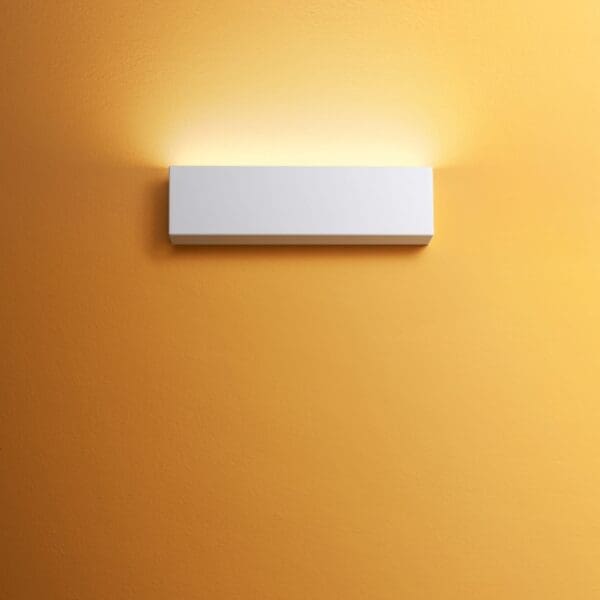 Decorative BOX W1 MONO EMISSIONE 3000K parete 139mm – bianco