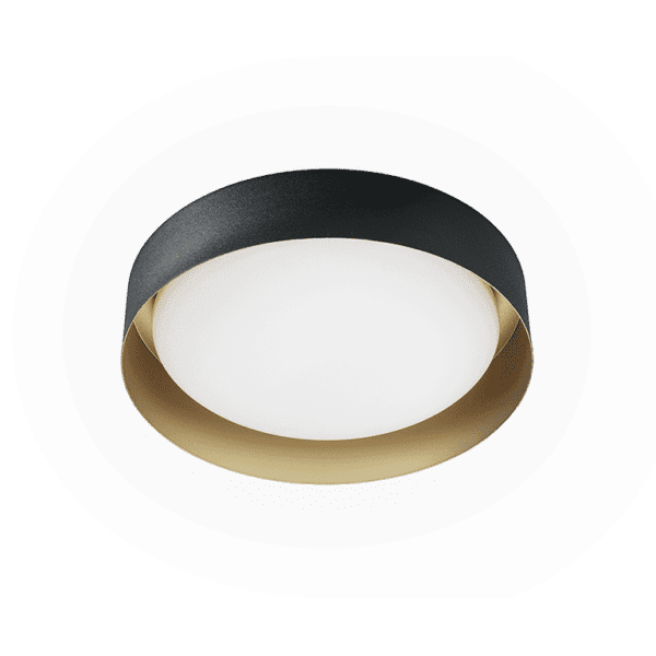 Decorative CREW 2 soffitto D.402mm– nero oro