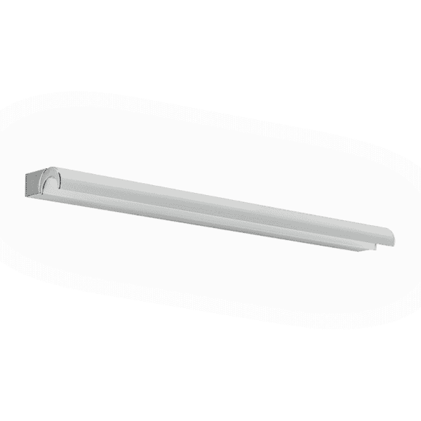 Decorative HALFPIPE parete 609mm – alluminio