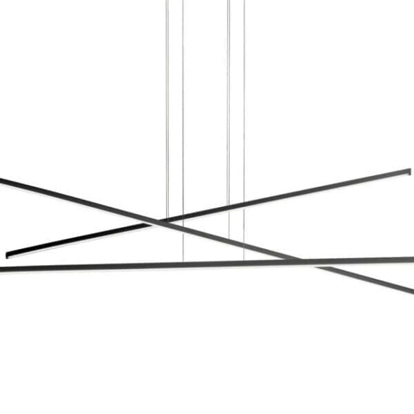 Decorative STRAIGHT P3 sospensione 1523mm – nero