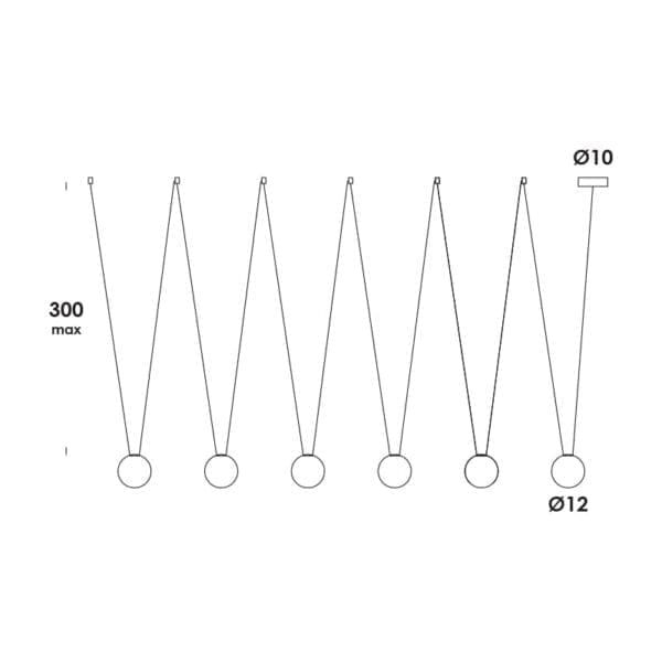 Vesoi Biglia 12/s6 rovere t.wengè - nero