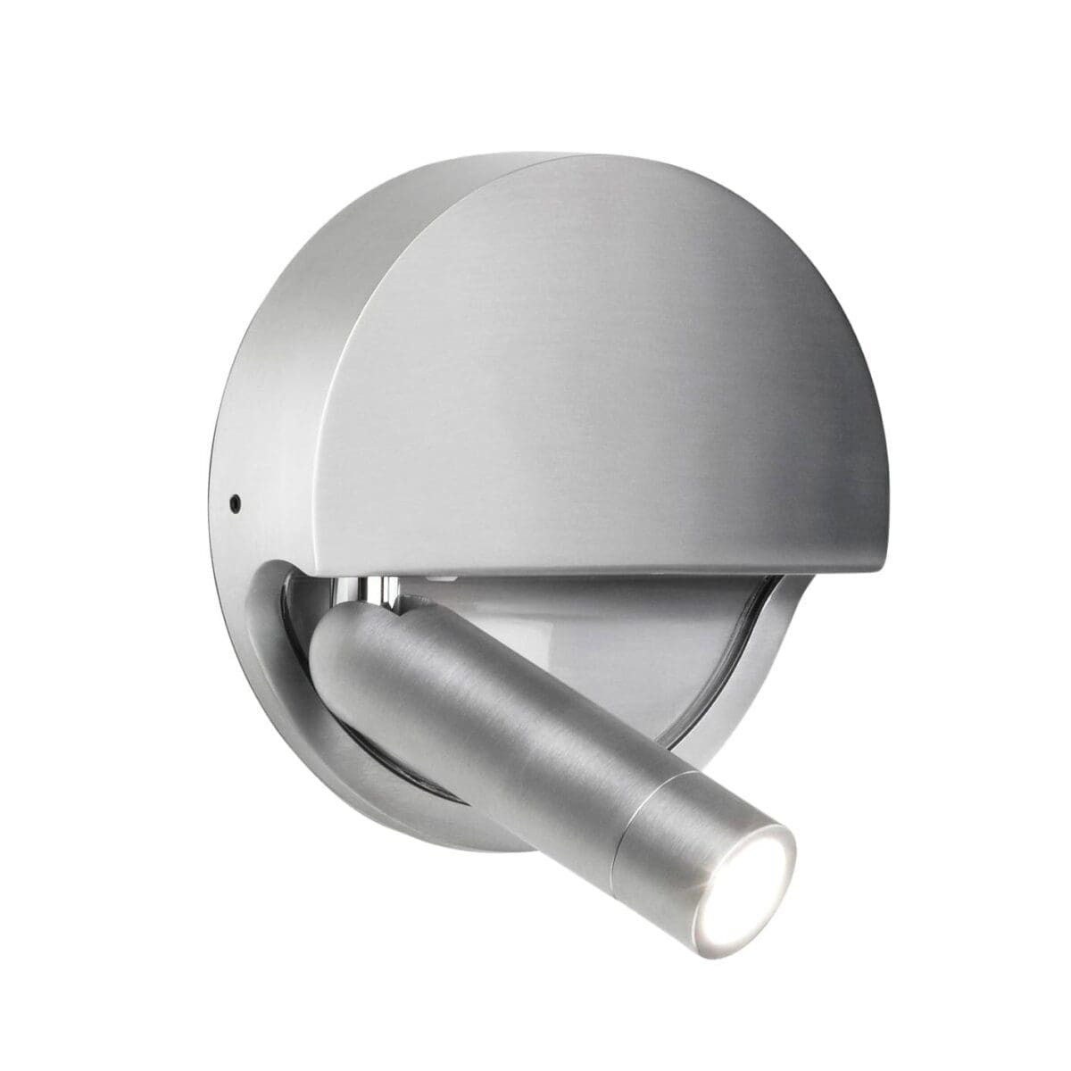 Marset Ledtube R Left Alluminio satinato