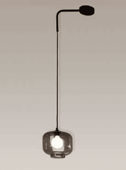 Vesoi Cocò 45-so  Ottone naturale lucido e diffusore colarato a scelta