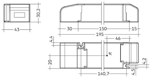 Sicom TRIDONIC Driver LCA 150W 24V one4all SC PREMIUM - immagine 4