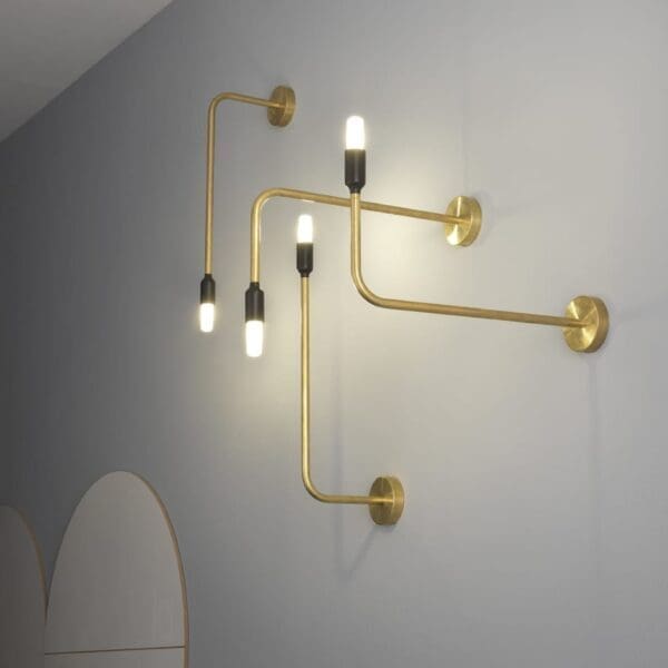 Vesoi T25 45-ap orizzontale ottone grezzo nero