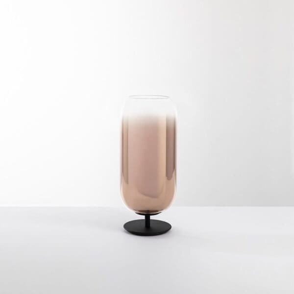 Artemide GOPLE MINI T black structure - copper diffuser