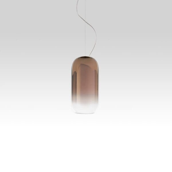Artemide GOPLE MINI S black structure - bronze diffuser
