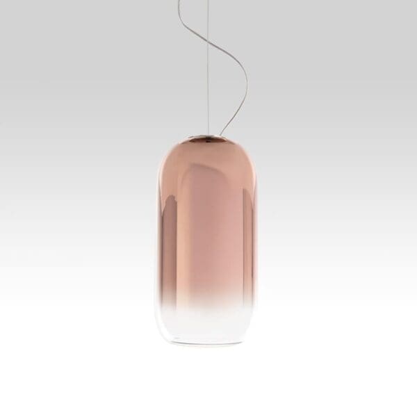 Artemide GOPLE S black structure - bronze diffuser