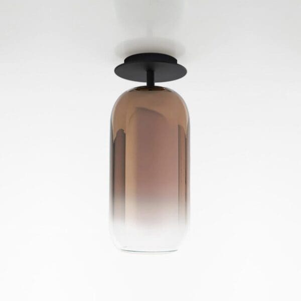 Artemide GOPLE C black structure - bronze diffuser