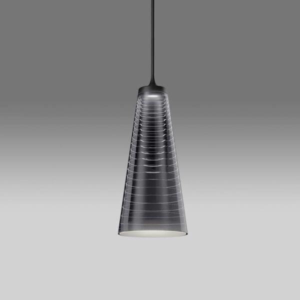 Artemide LOOK AT ME 21 SUSPENSION struttura e diffusore nero, Push