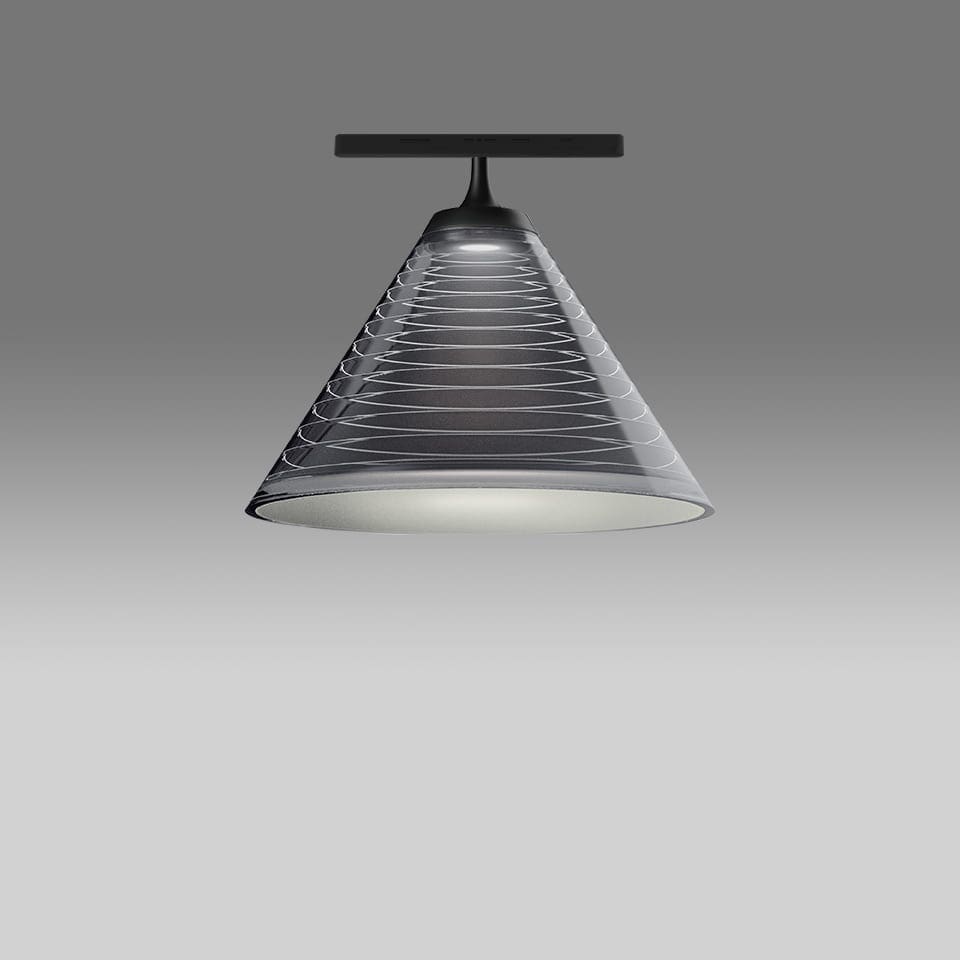Artemide LOOK AT ME 35 TRACK Push - LED  3000K - black structure and diffuser