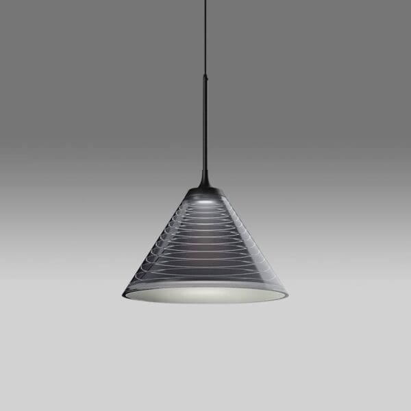 Artemide LOOK AT ME 35 TRACK SUSPENSION struttura e diffusore nero, Push & Artemide APP