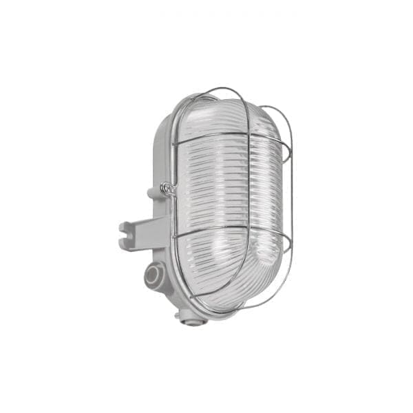 Lombardo TARTARUGA ovale 3 entrate 195 mm  - Diffusore vetro - grigio